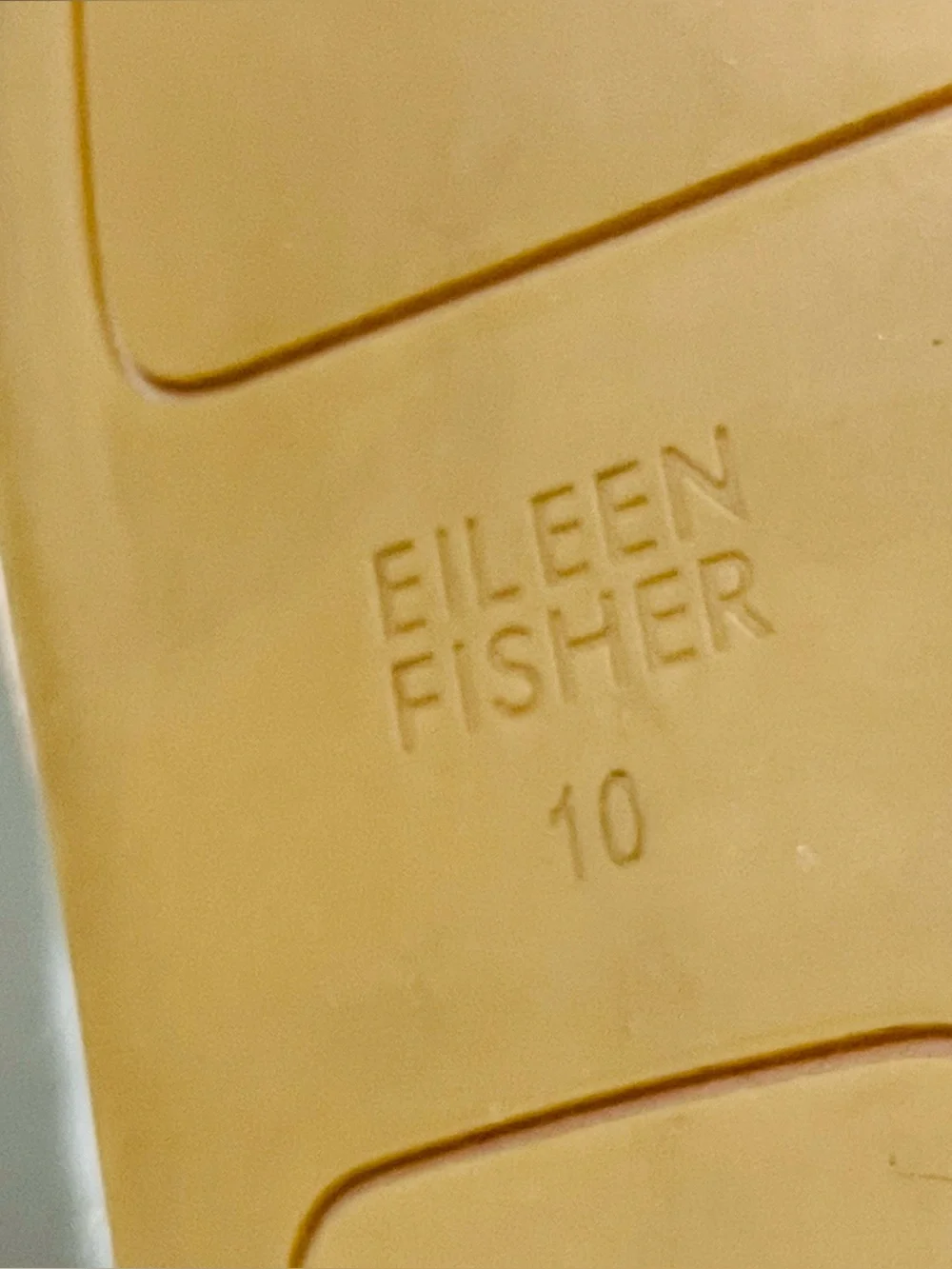 Eileen Fisher Lee Espadrille Shoes Sandals Flat Natural Beige Suede Size 10